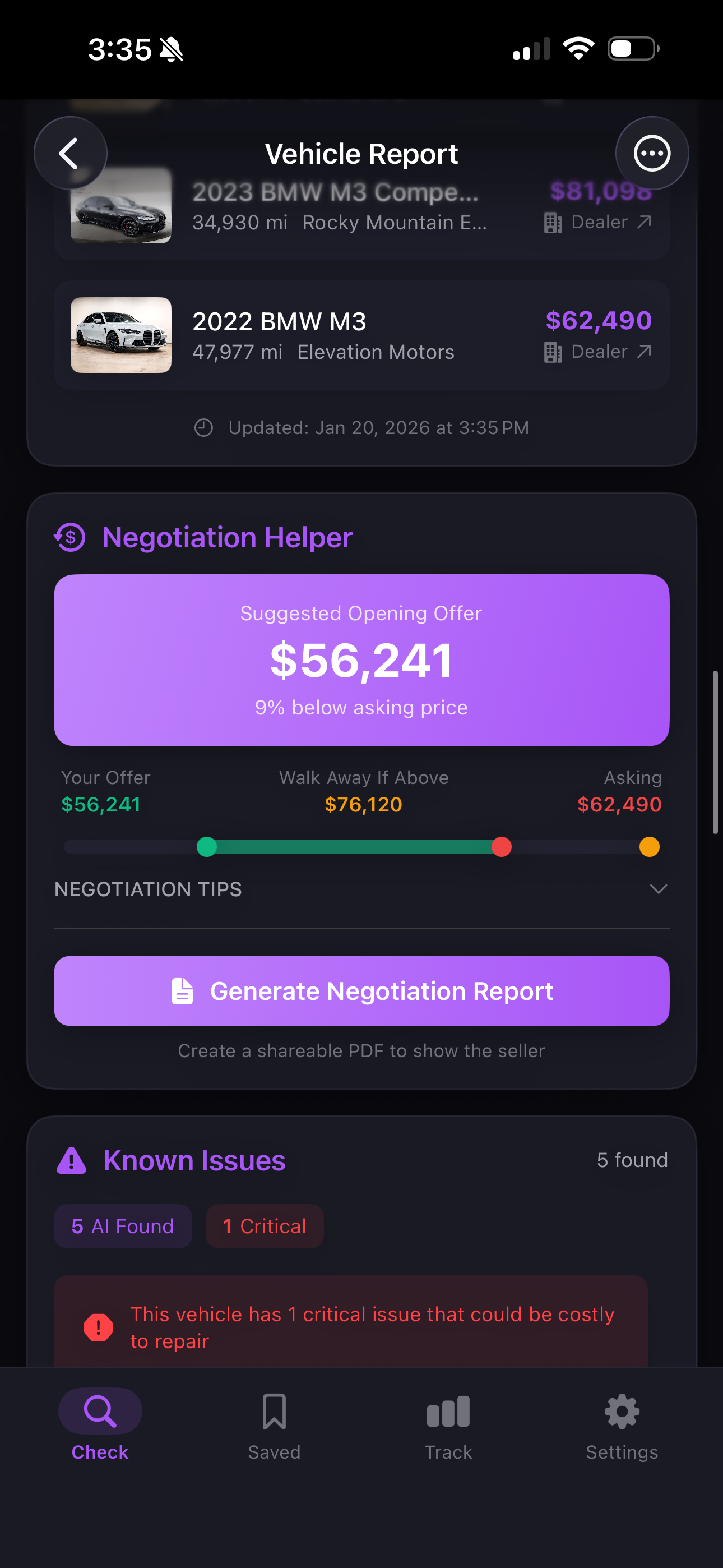 Negotiation Helper